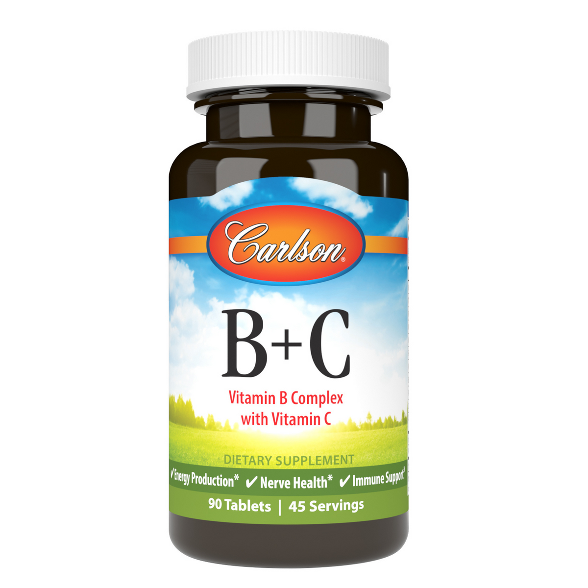 Carlson Vitamin B+C (90 count) #10065727