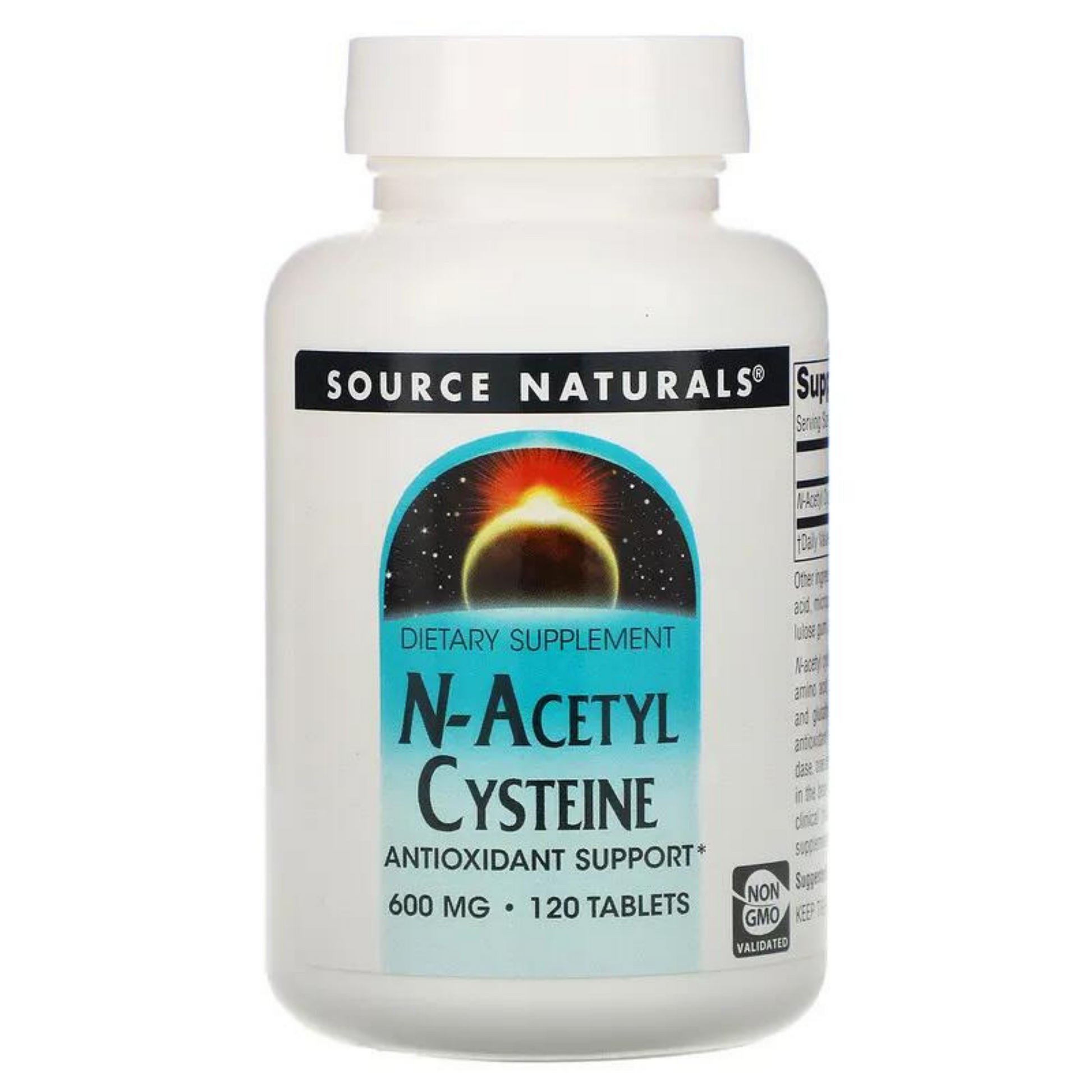 Source Naturals N-Acetyl Cysteine Tablets (60 count) Smallflower Source Naturals N-Acetyl Cysteine Tablets (60 count) Smallflower