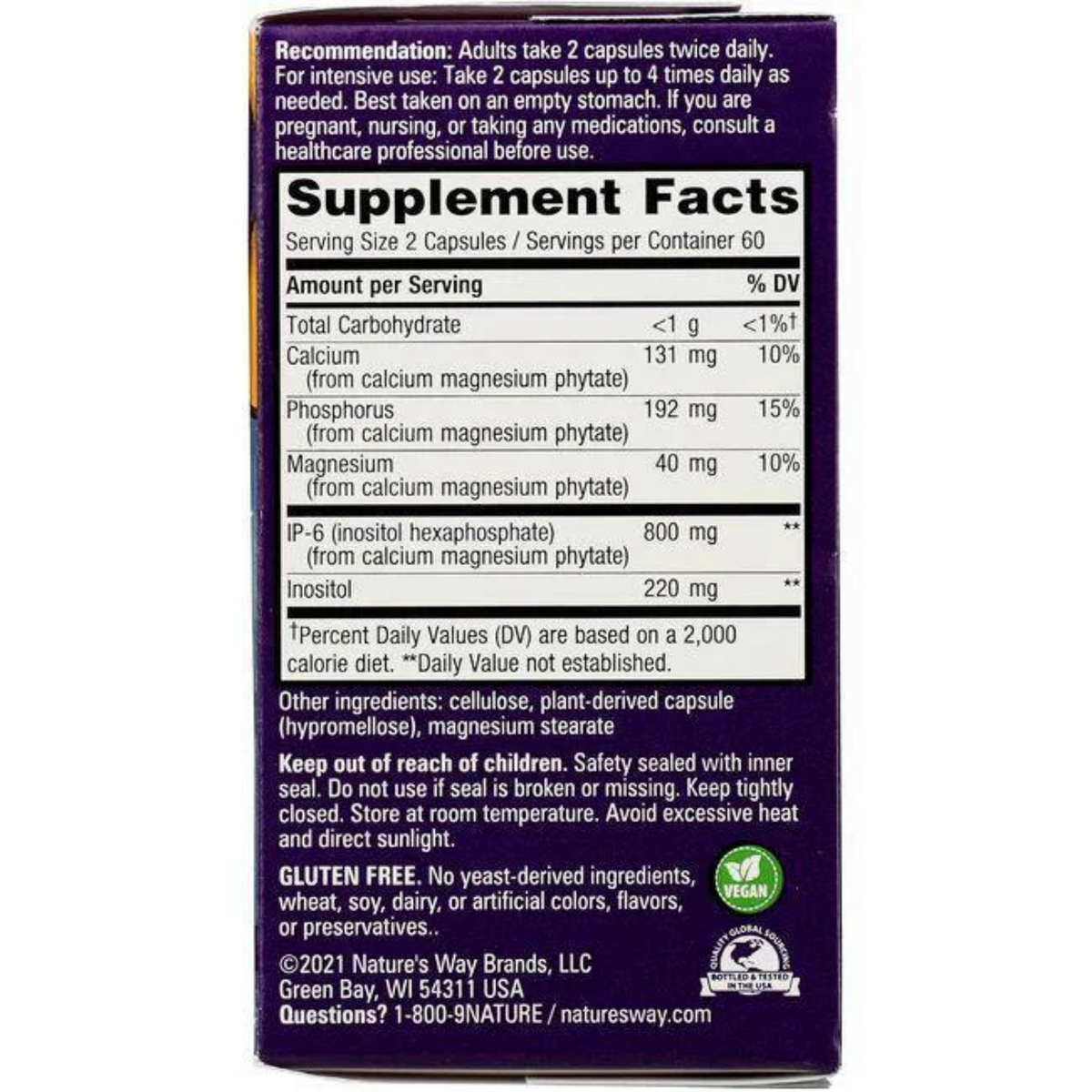 Nature's Way Cell Forte W/Ip-6 (120 count) #11632