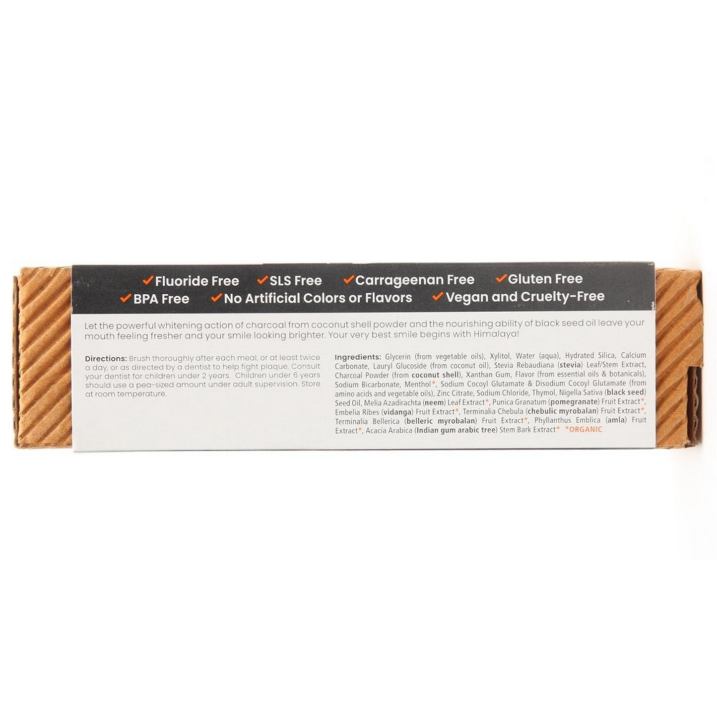 Himalaya Charcoal + Black Seed Oil Toothpaste (4 oz) #10084679