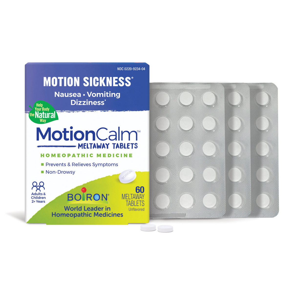 Boiron MotionCalm Meltaway Tablets (60 count) #10084682