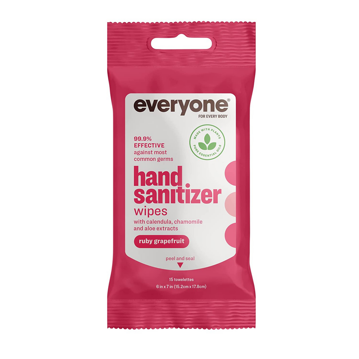 Primary Image of Ruby Grapefruit Hand Sanitizer Wipes