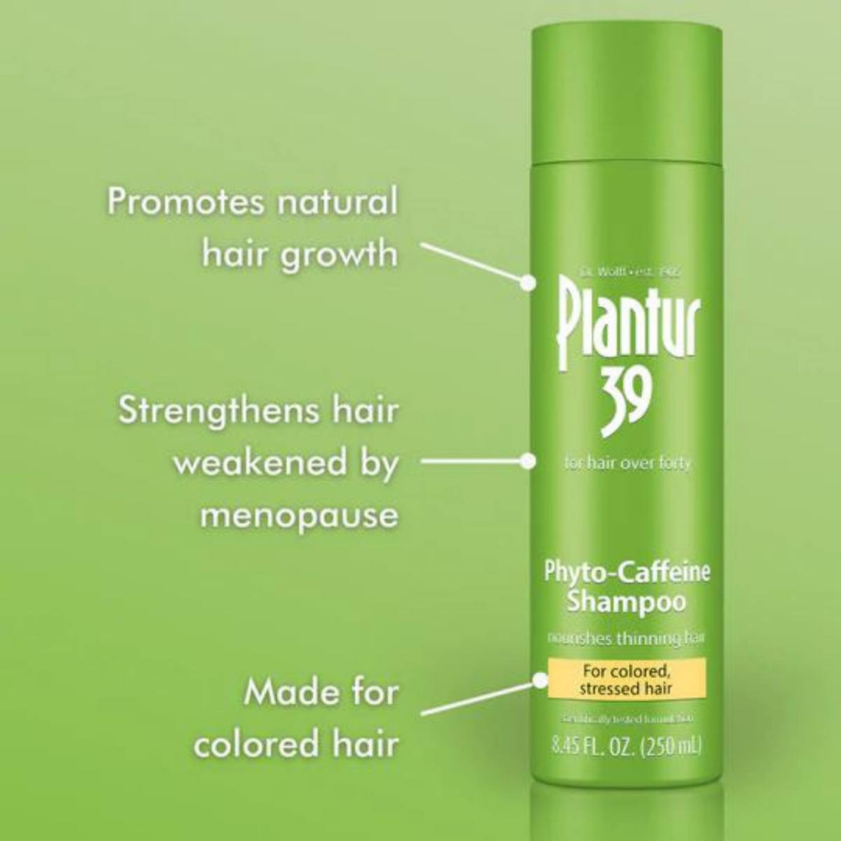 Plantur 39 Colored and Stressed Hair Shampoo (250 ml) #10084903