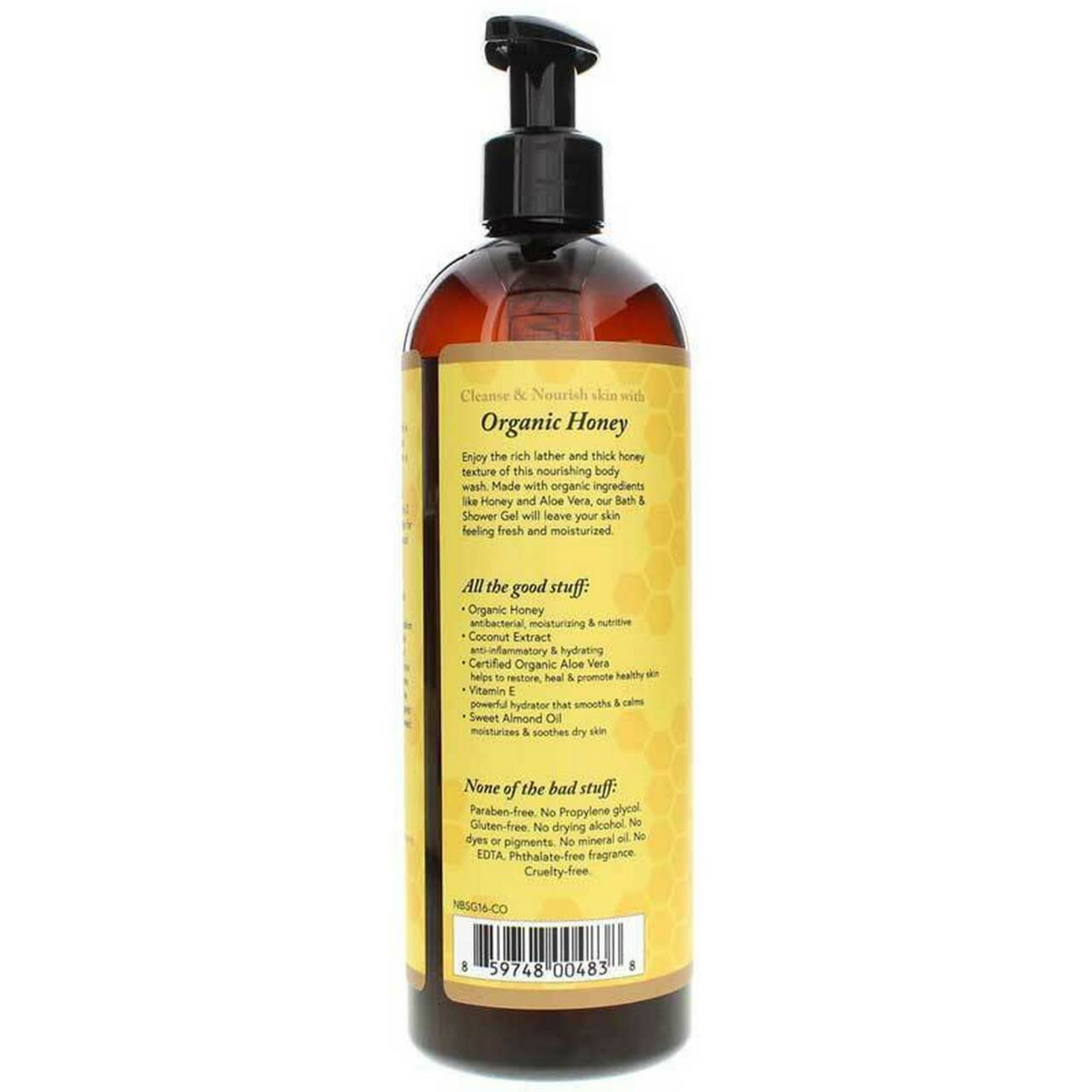 The Naked Bee Honey-Thick Bath & Shower Gel (16 oz) #10084902