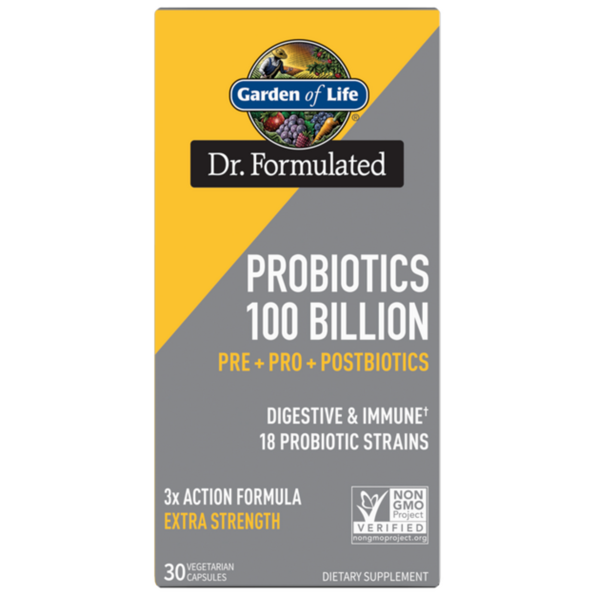 Primary Image of Probiotics 100 Billion Capsules