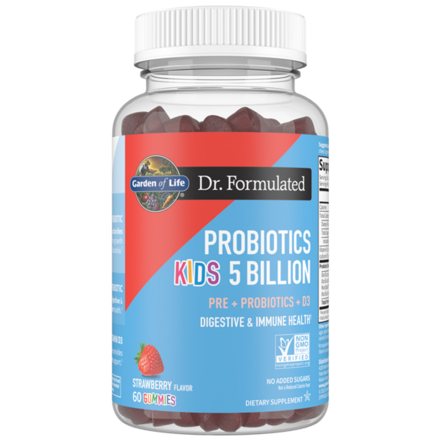 Primary Image of Probiotics Kids 5 Billion Gummies