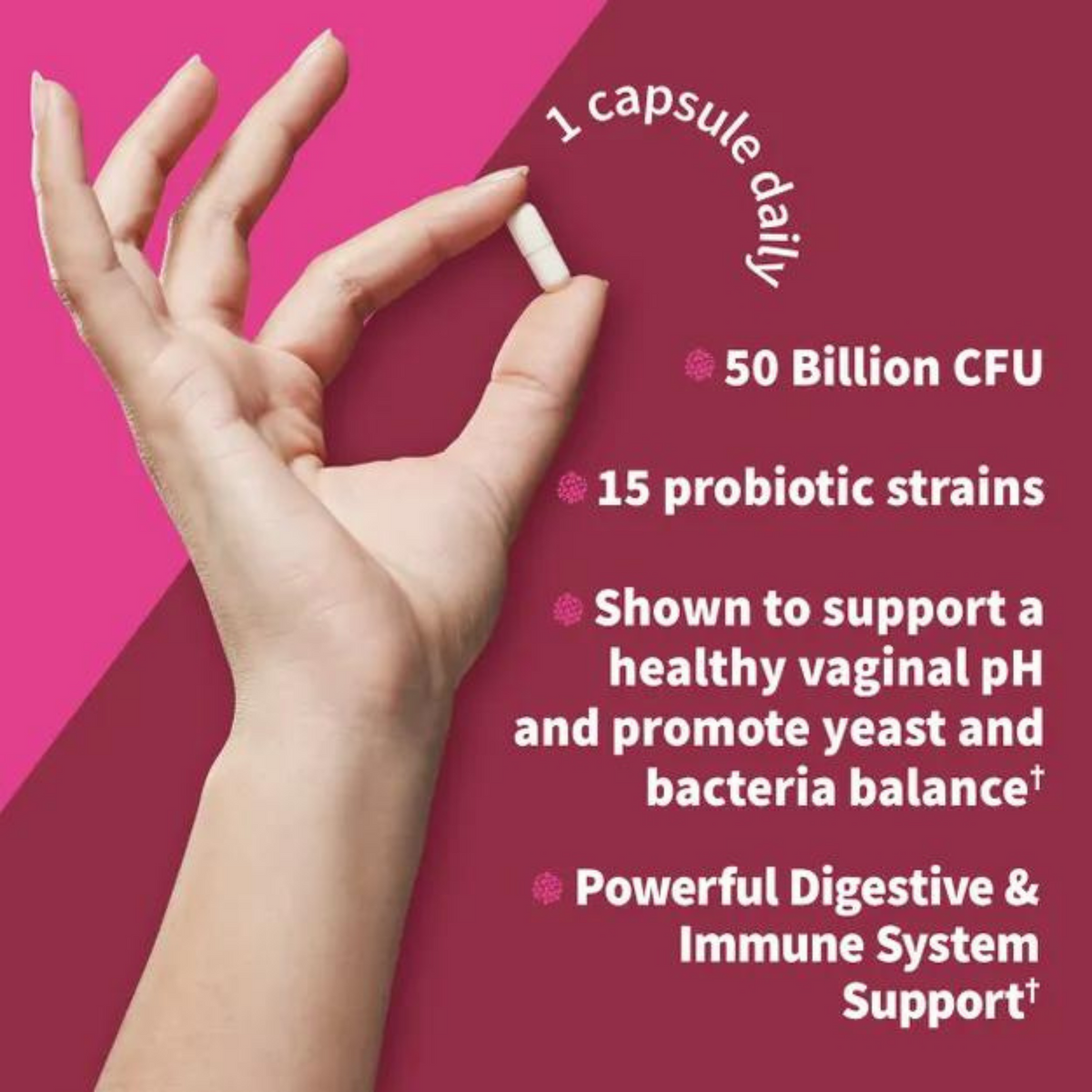 Garden of Life Probiotics Women's pH 50B Capsules (30 count) #10084920