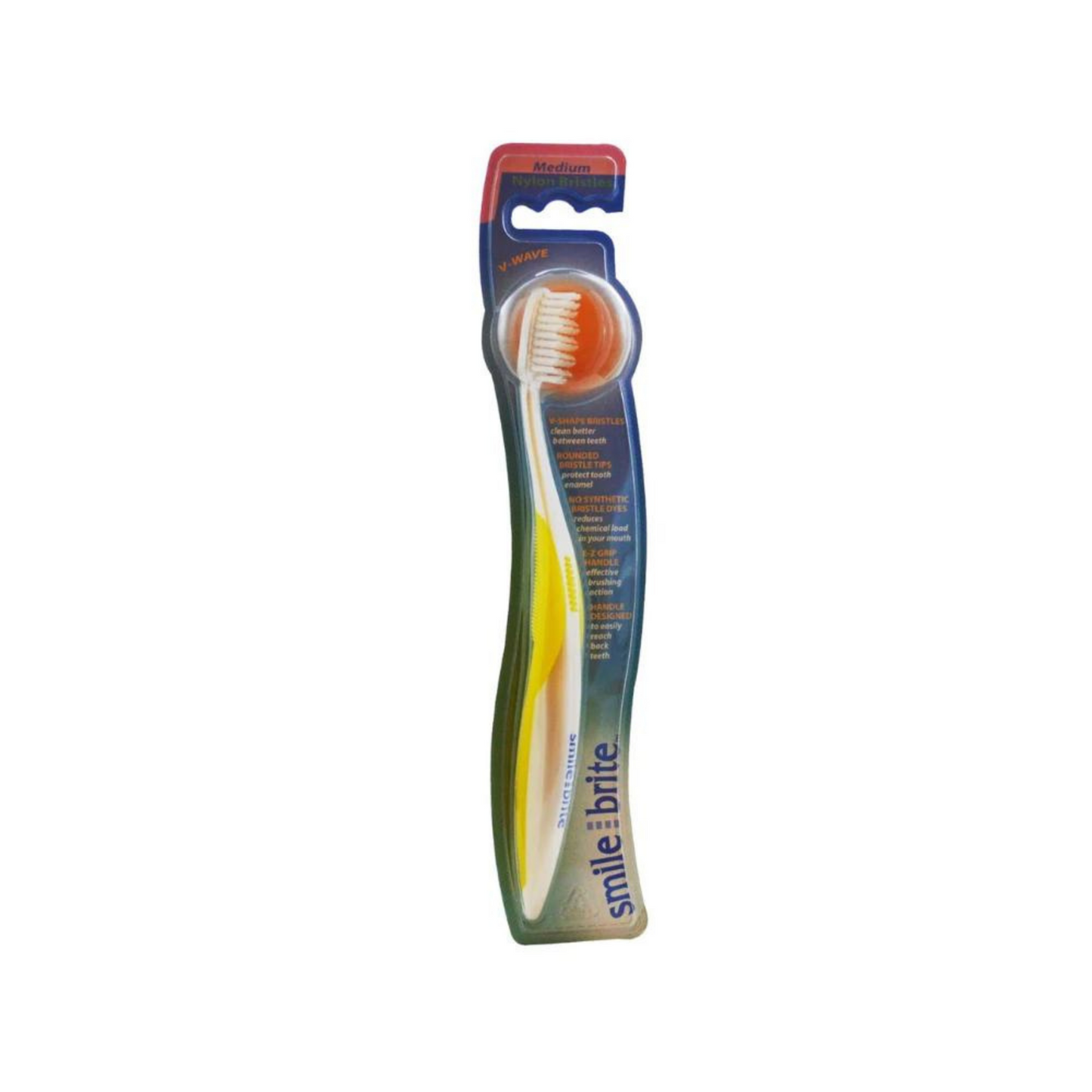Primary Image of V-Wave Medium Nylon Toothbrush