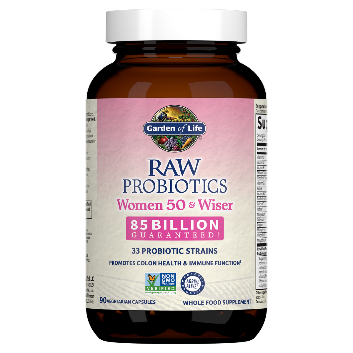 Alternate image of RAW Probiotics Women 50  Wiser