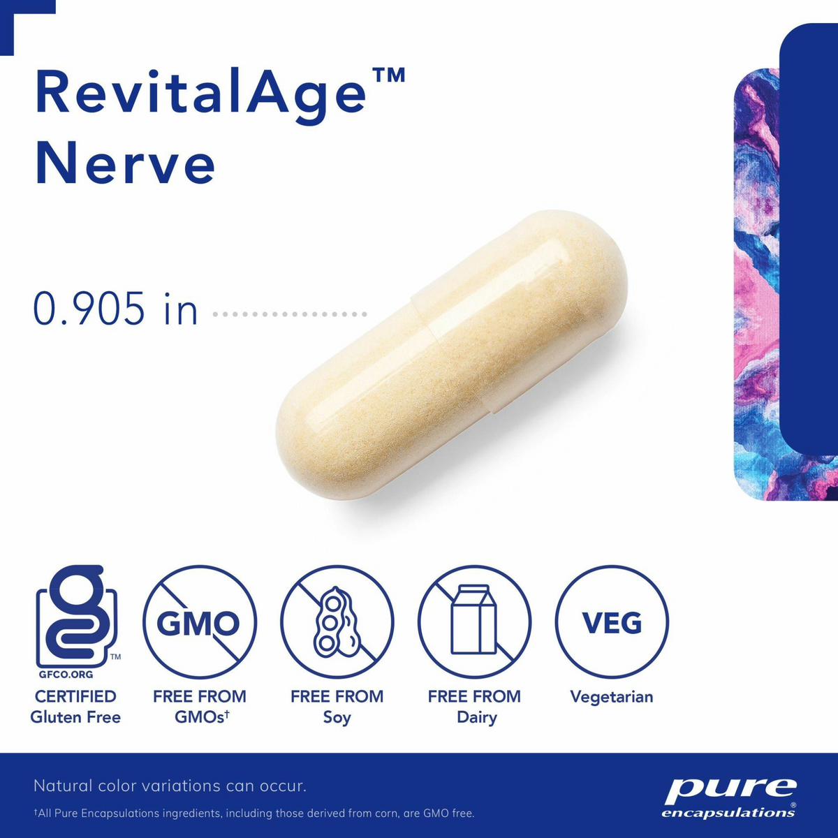 Pure Encapsulations RevitalAge Nerve Capsules (120 count) #10085810
