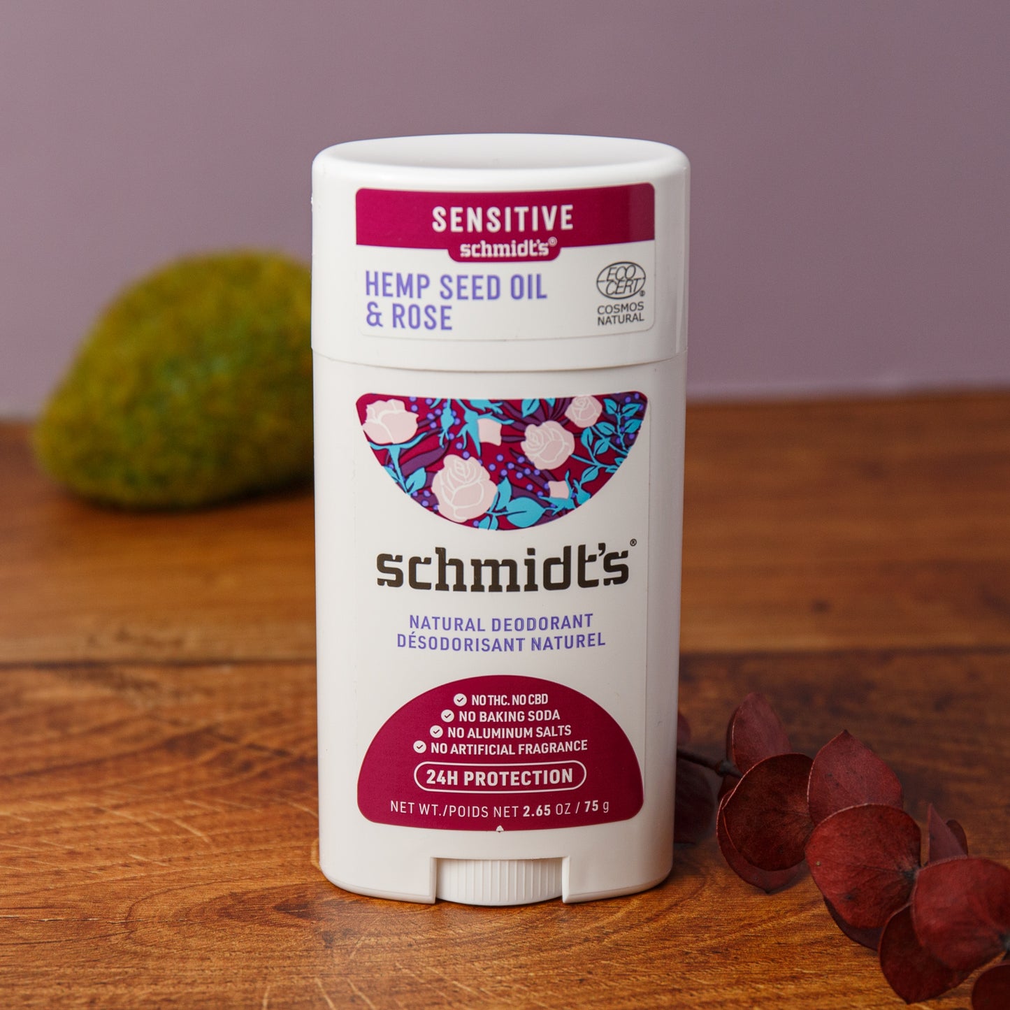 Schmidt's Hemp Seed Oil & Rose Sensitive Deodorant (2.65 oz) #10085617