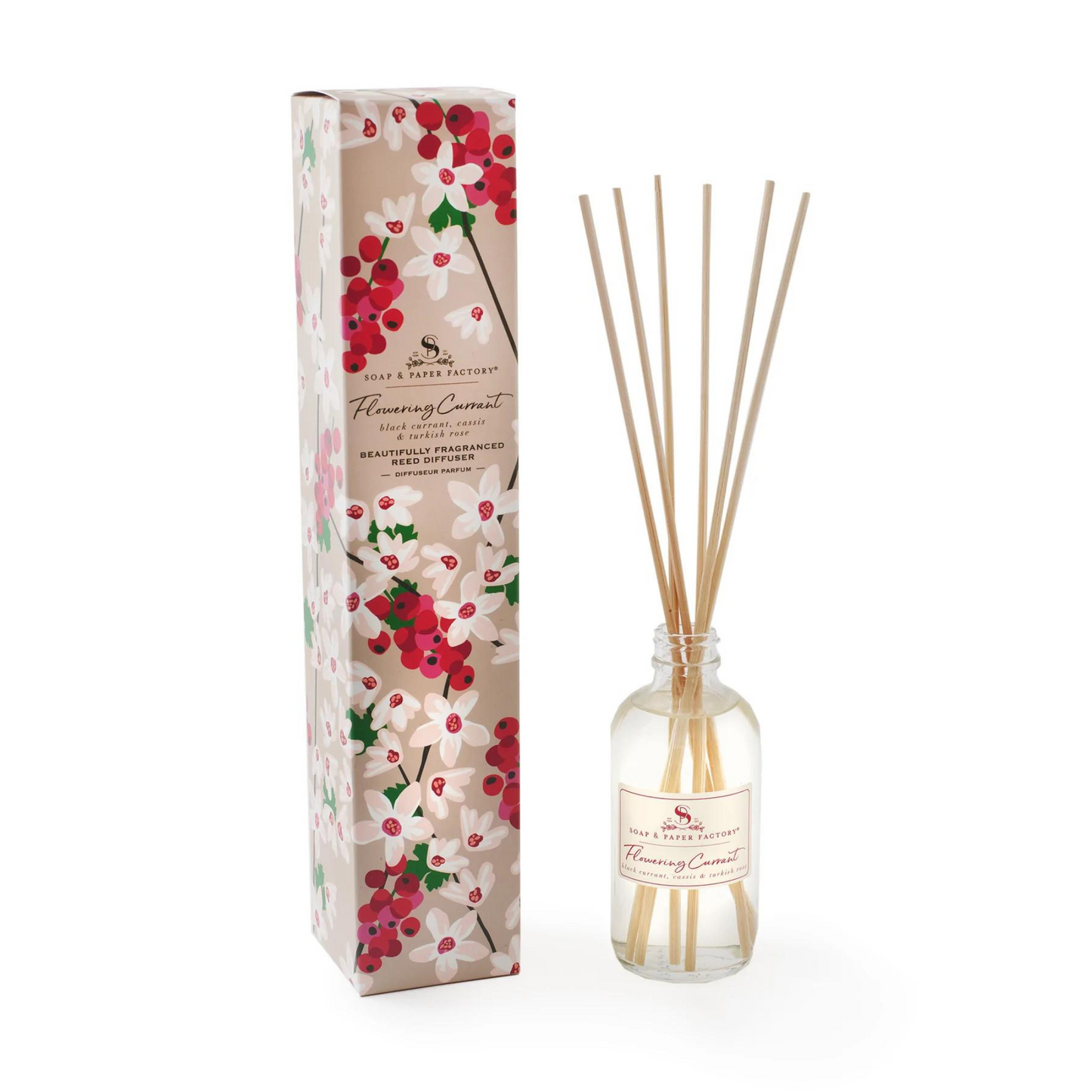 Primary Image of Soap & Paper Factory Flowering Currant Reed Diffuser (3.65 fl oz)