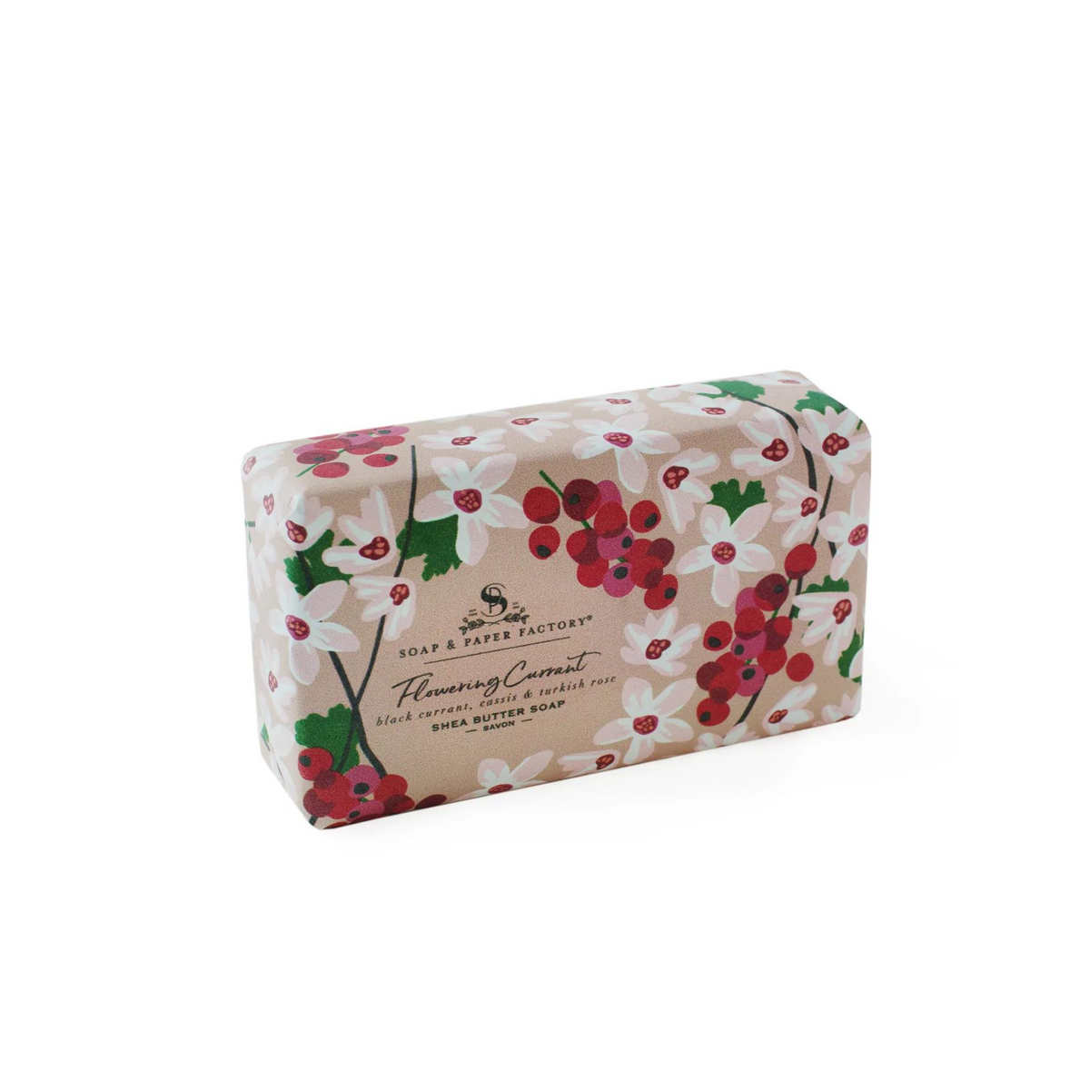 Primary Image of Soap & Paper Factory Flowering Currant Shea Butter Soap Bar (5 oz)