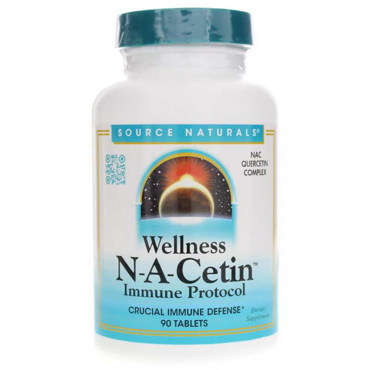 Primary Image of Source Naturals Wellness N-A-Cetin Tablets (90 count)