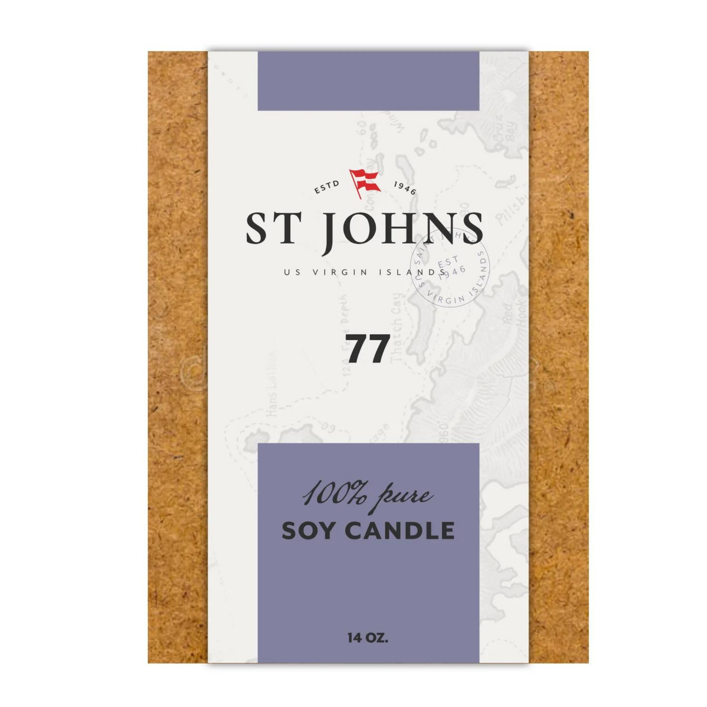 Primary Image of St. Johns 77 Candle (14 oz)