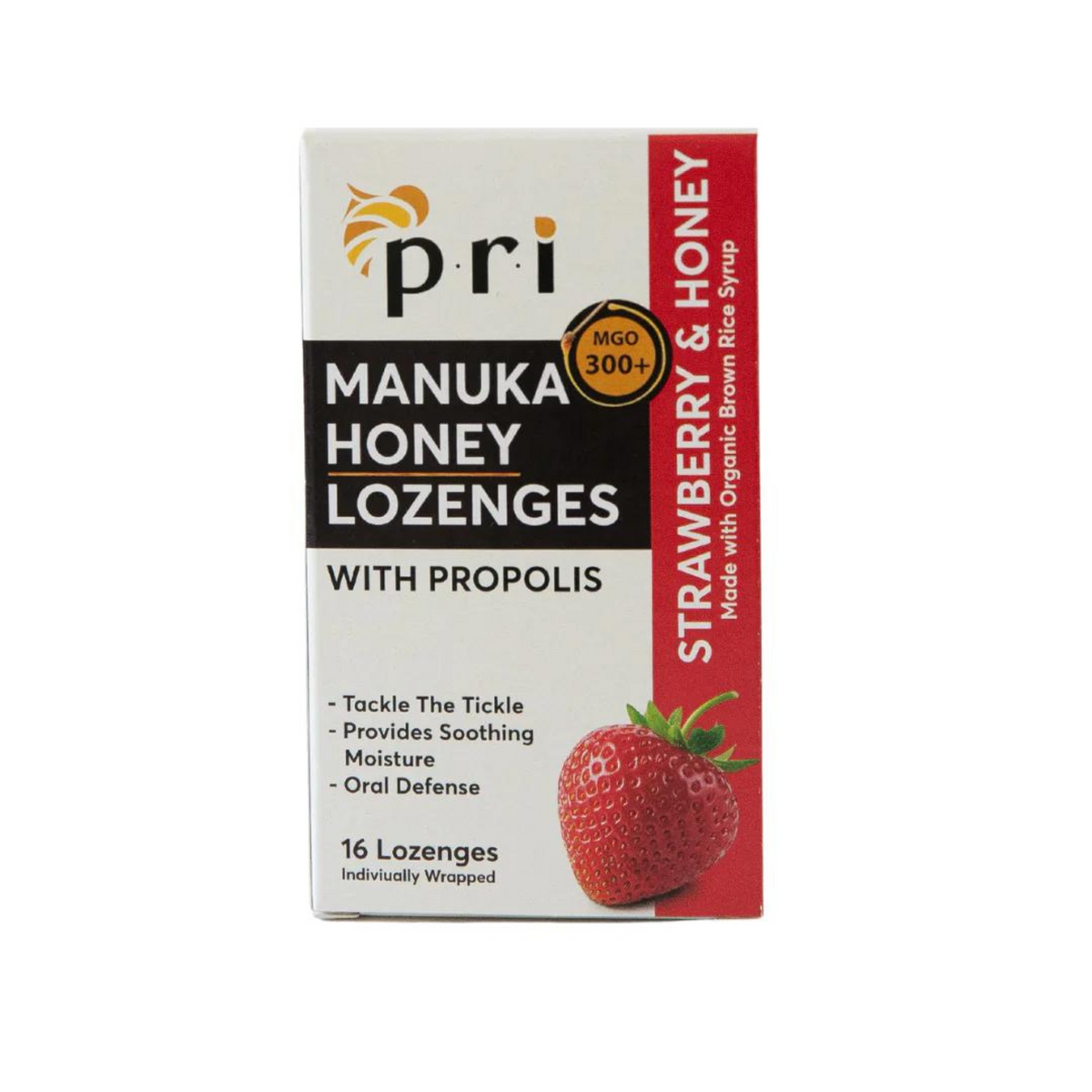 Pacific Resources Strawberry Lozenges (16 count) – Smallflower
