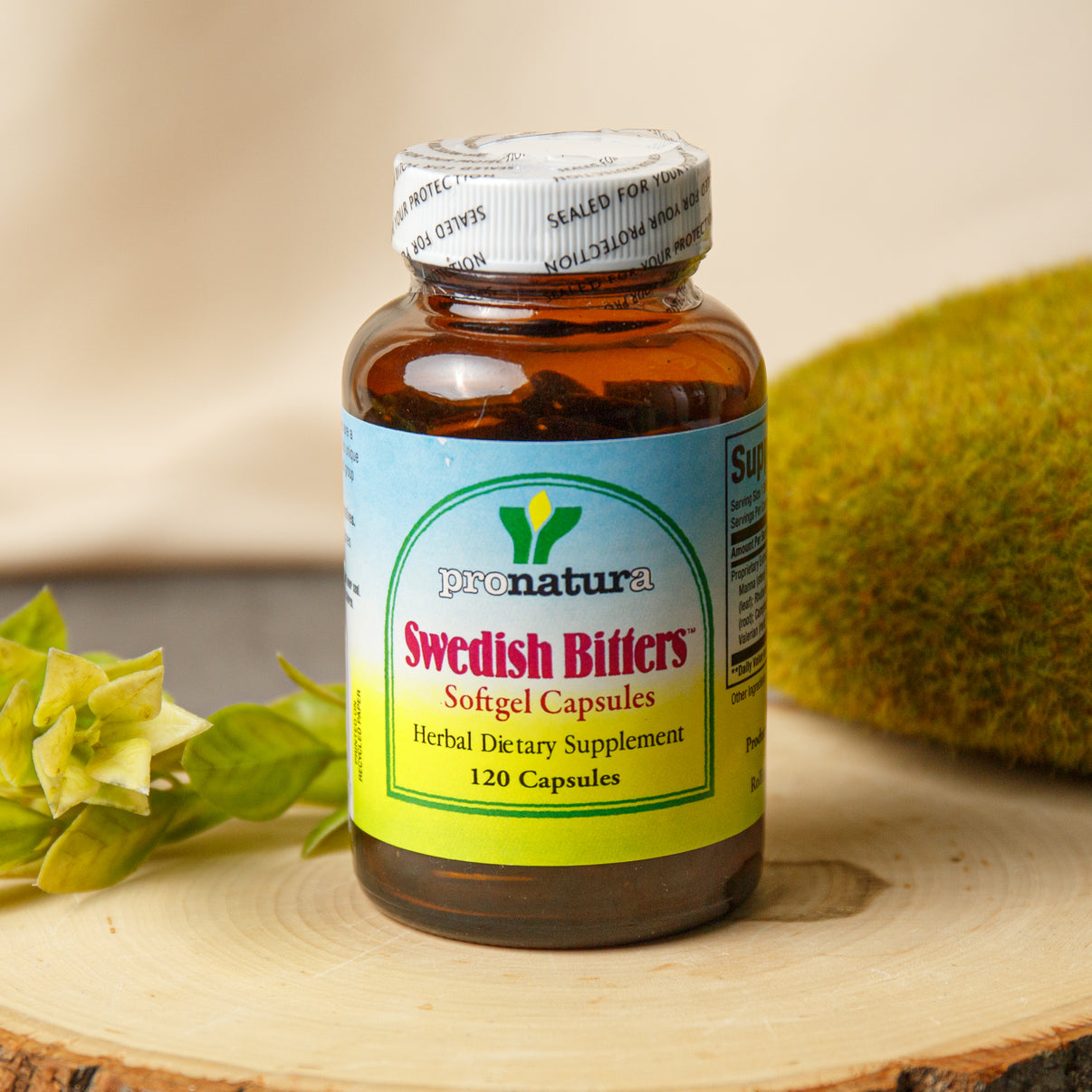 Pronatura Swedish Bitters Capsules (120 count) Smallflower
