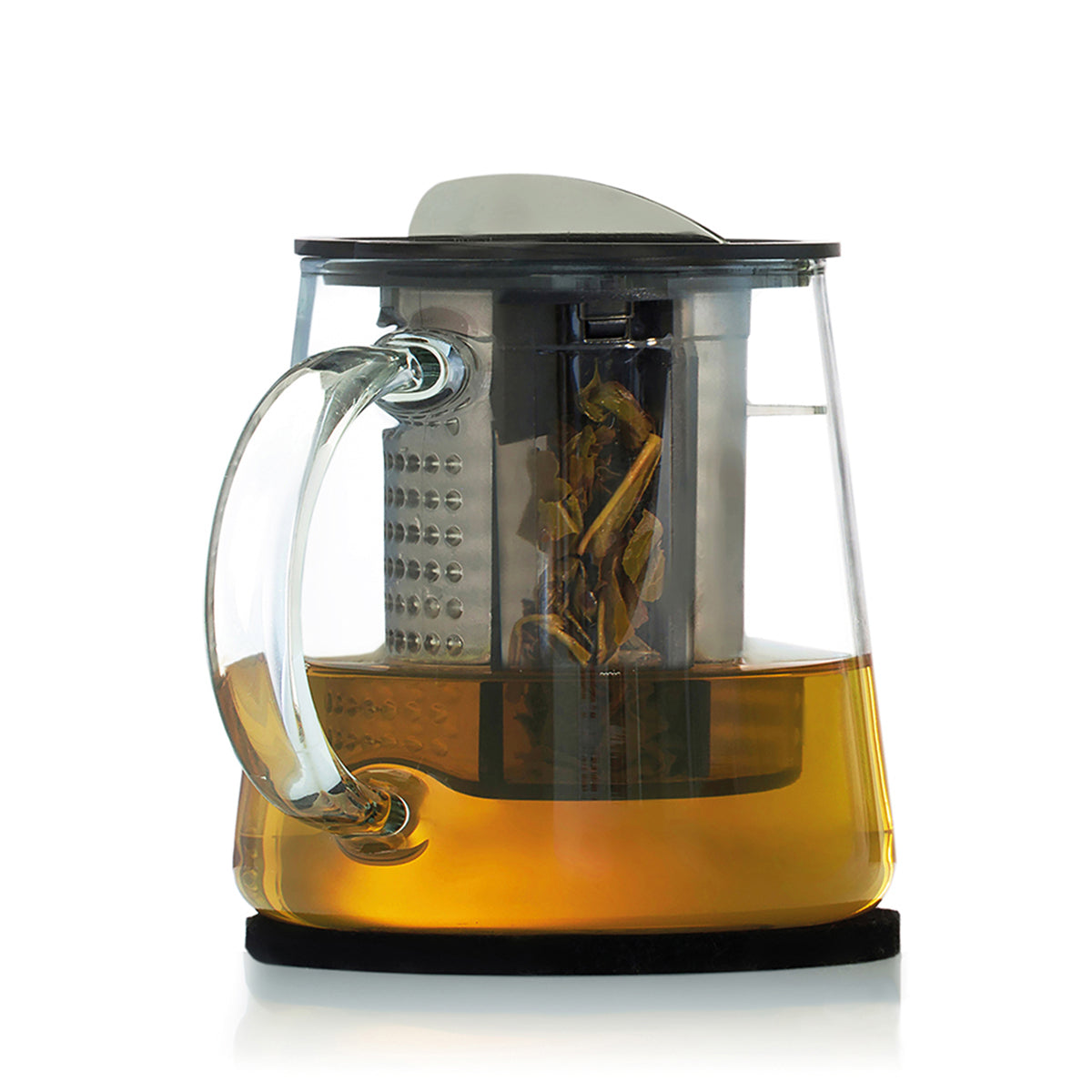 Finum Tea Control 0.4 Liter Teapot with Brew Control Smallflower
