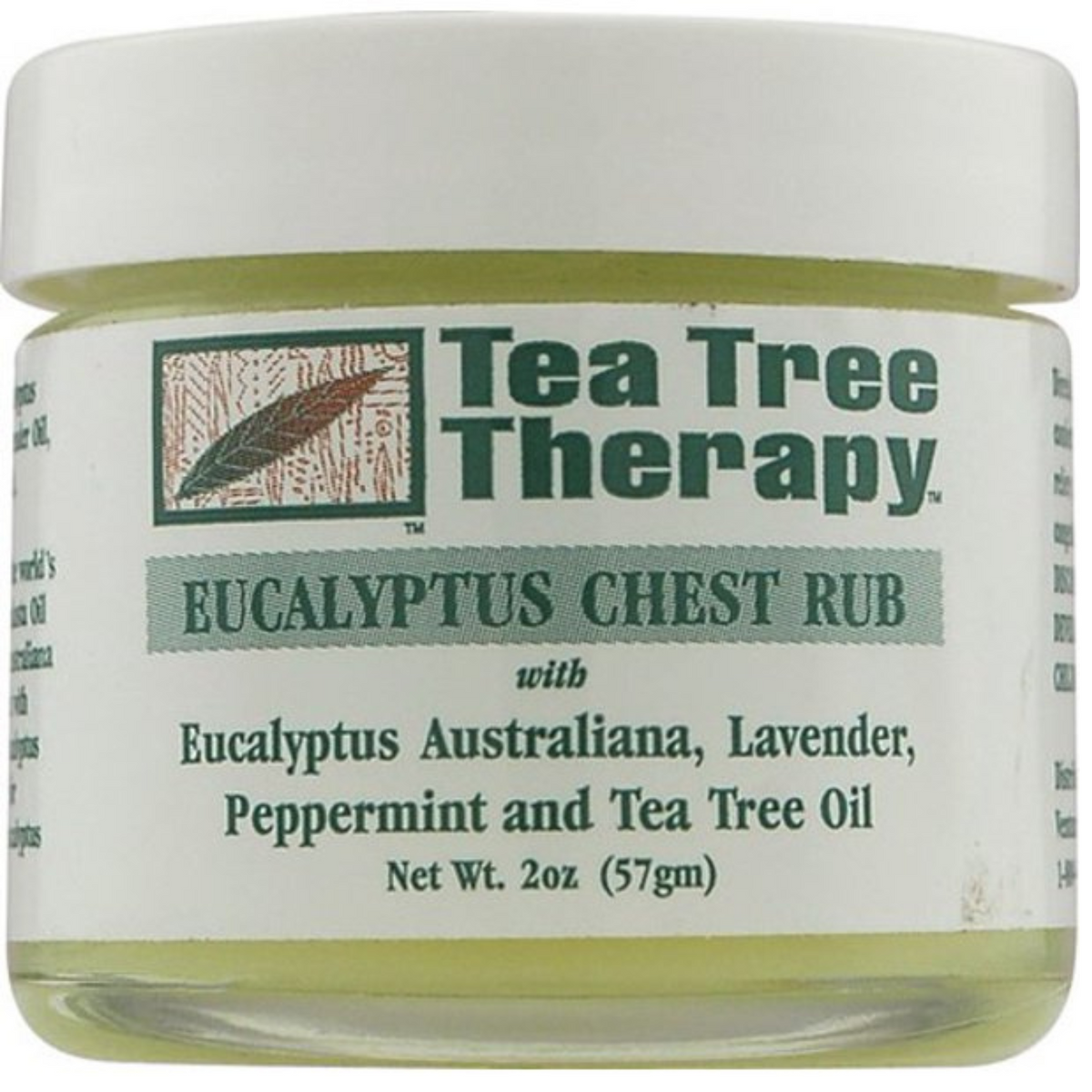 Primary Image of Tea Tree Therapy Eucalyptus Chest Rub (2 oz)