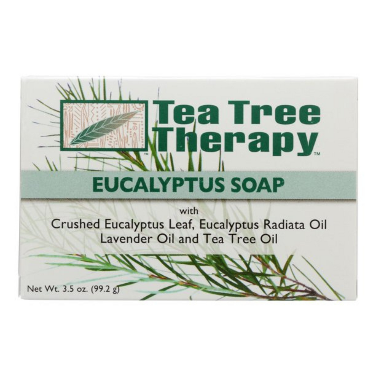 Primary Image of Tea Tree Therapy Eucalyptus Soap (3.5 oz) 