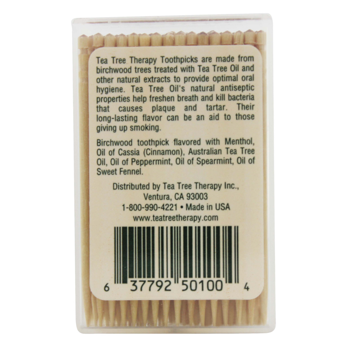 Tea Tree Therapy Mint Toothpicks (100 count) #10085222