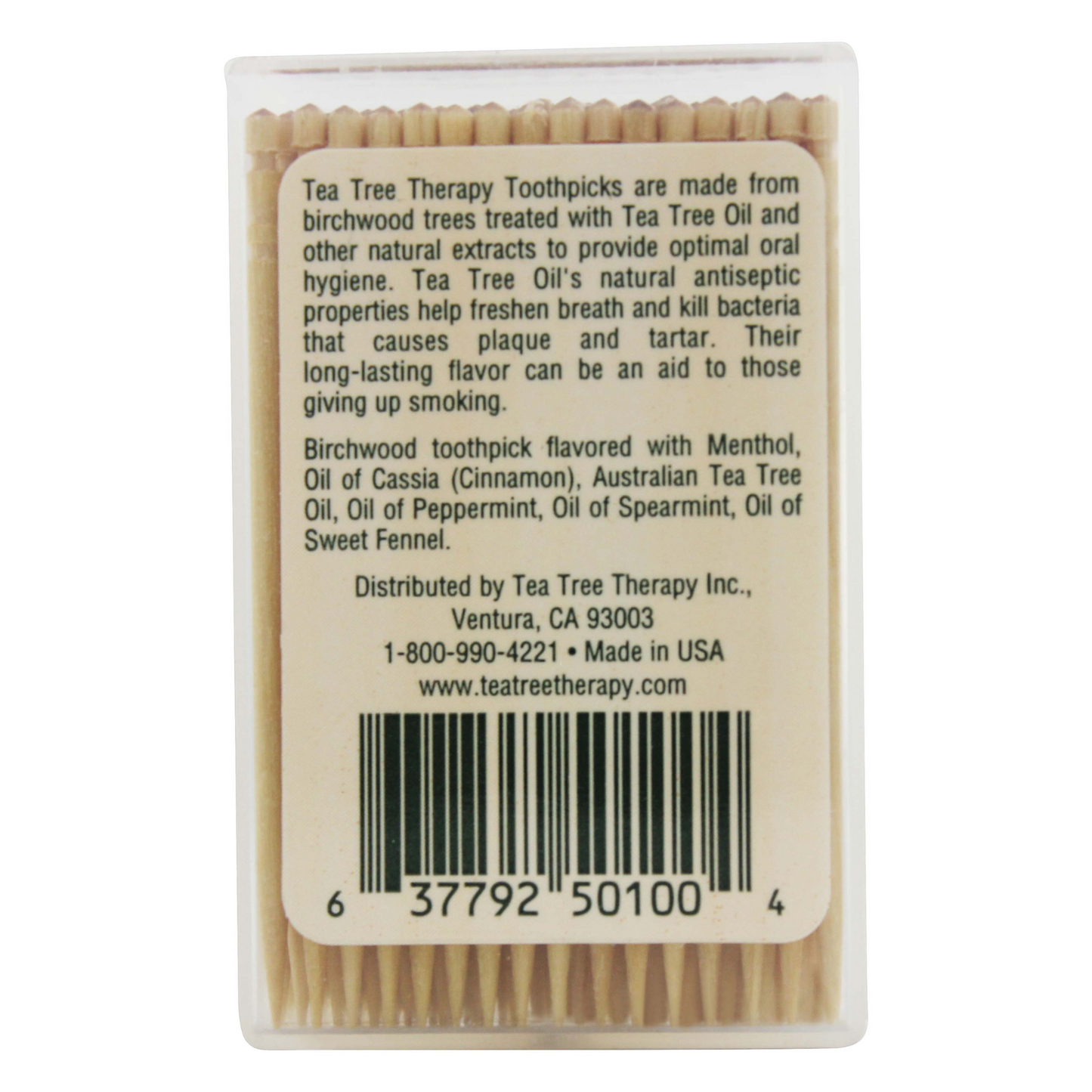 Tea Tree Therapy Mint Toothpicks (100 count) #10085222