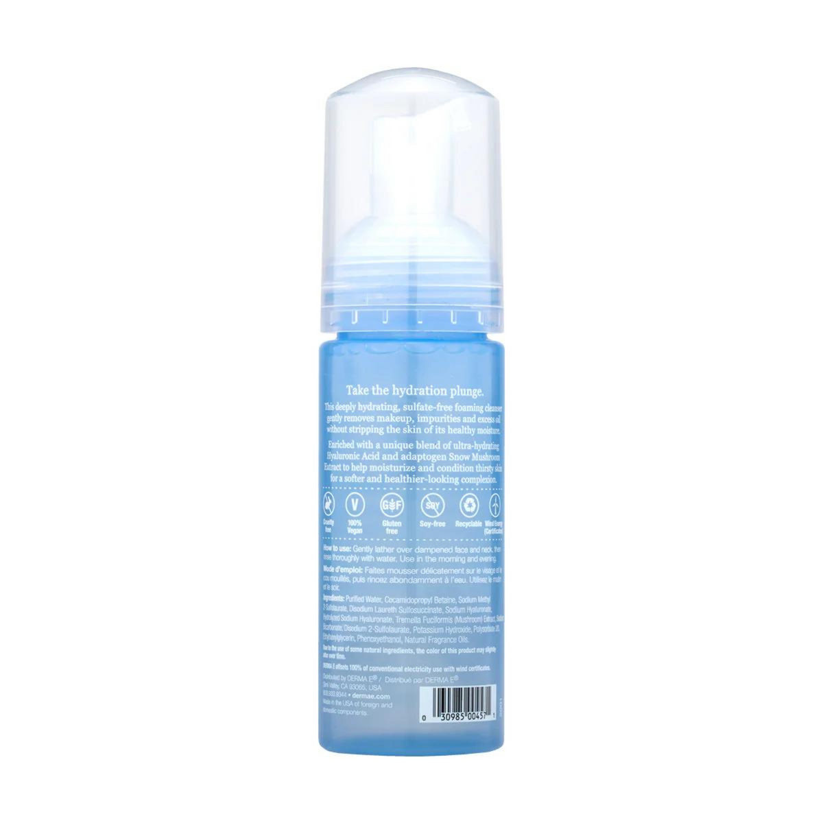 DERMA E Ultra Hydrating Alkaline Cloud Cleanser (5.3 oz) #10085304