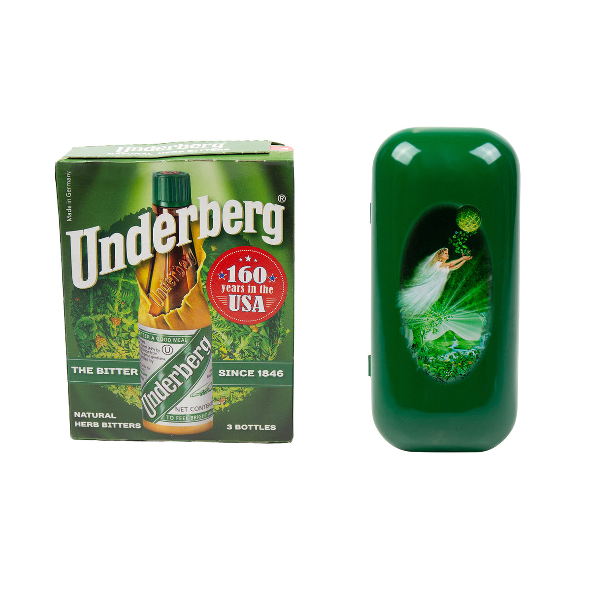 Underberg Tin Case and 3 Pack Bundle #10084112