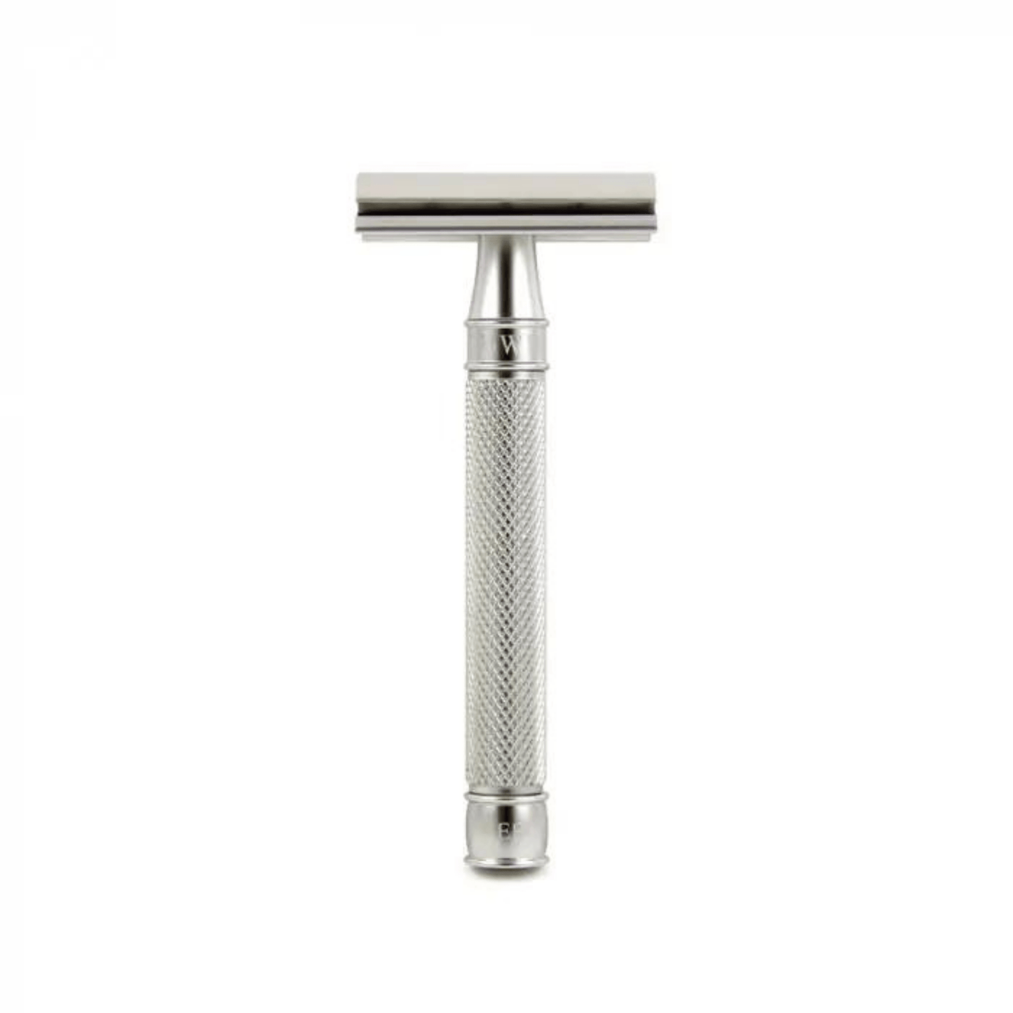 Edwin Jagger 3ONE6 Stainless Steel Knurled CLOSED Comb Safety Razor  #10082084