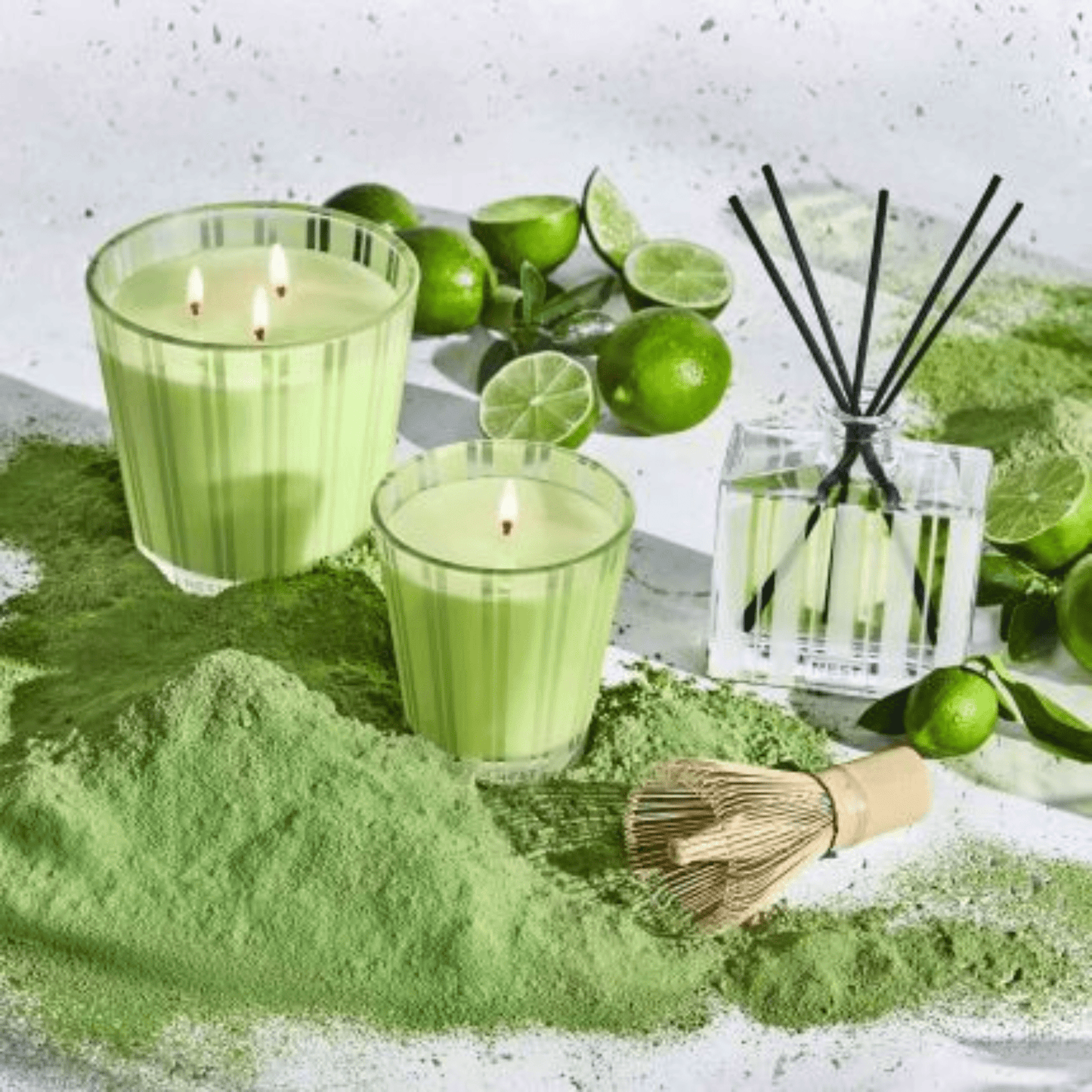 Alternate Image of Lime Zest Matcha Votive Candle