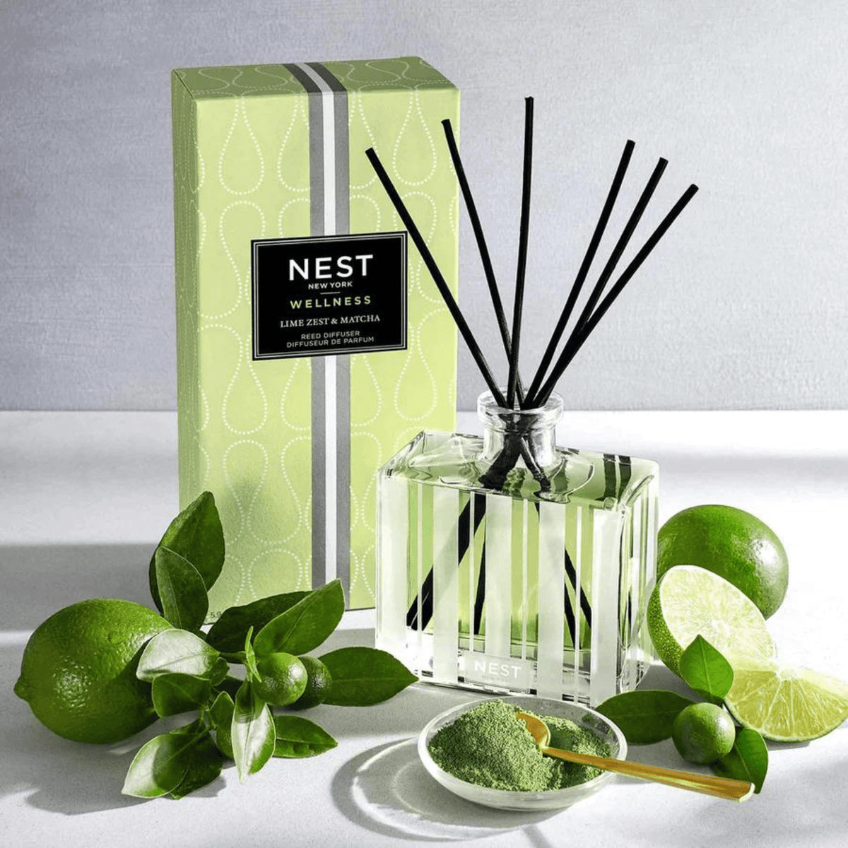 Alternate Image of Lime Zest Matcha Reed Diffuser
