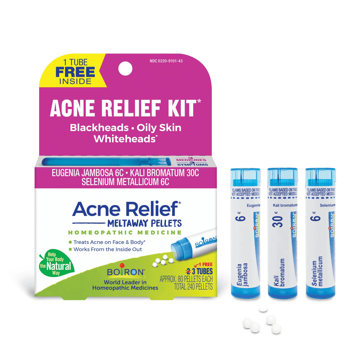 Primary Image of Acne Relief Kit Tubes