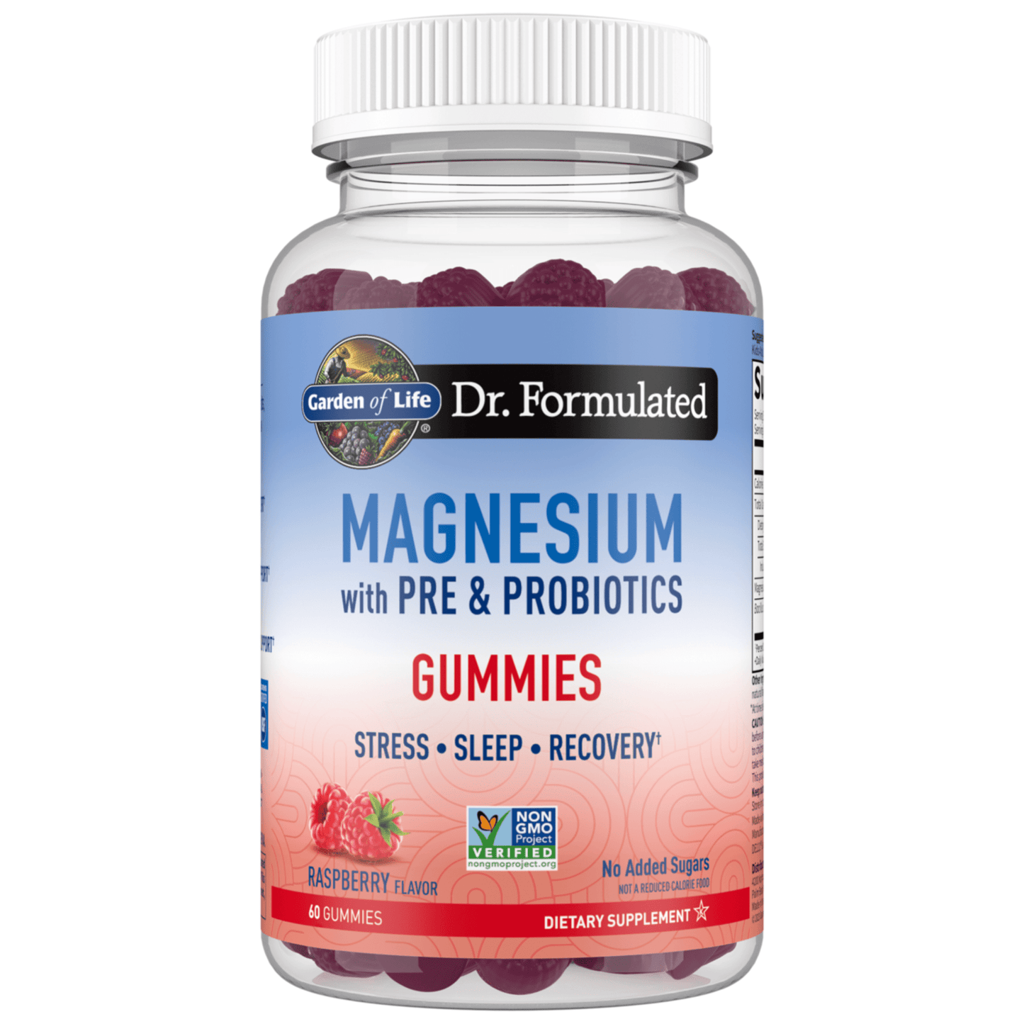 Primary Image of Magnesium Gummies Raspberry