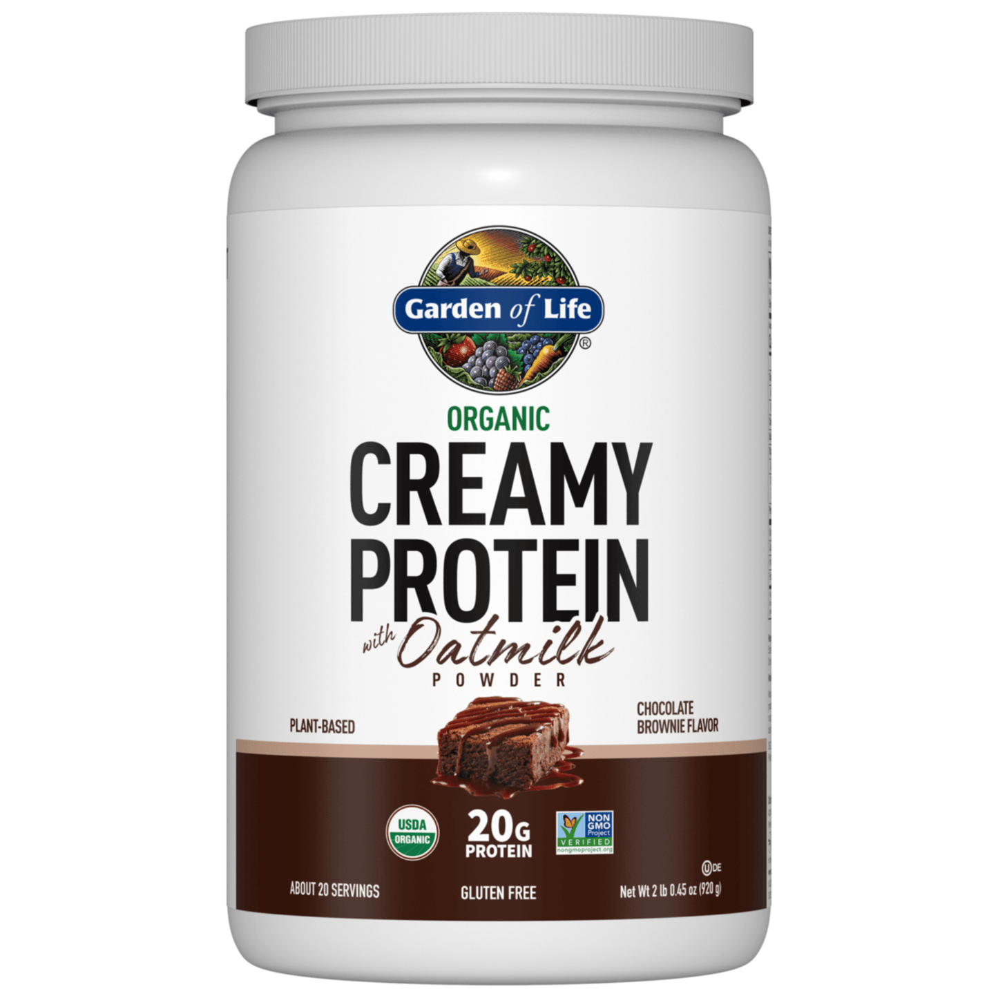Primary Image of Organic Creamy Protein Powder Chocolate
