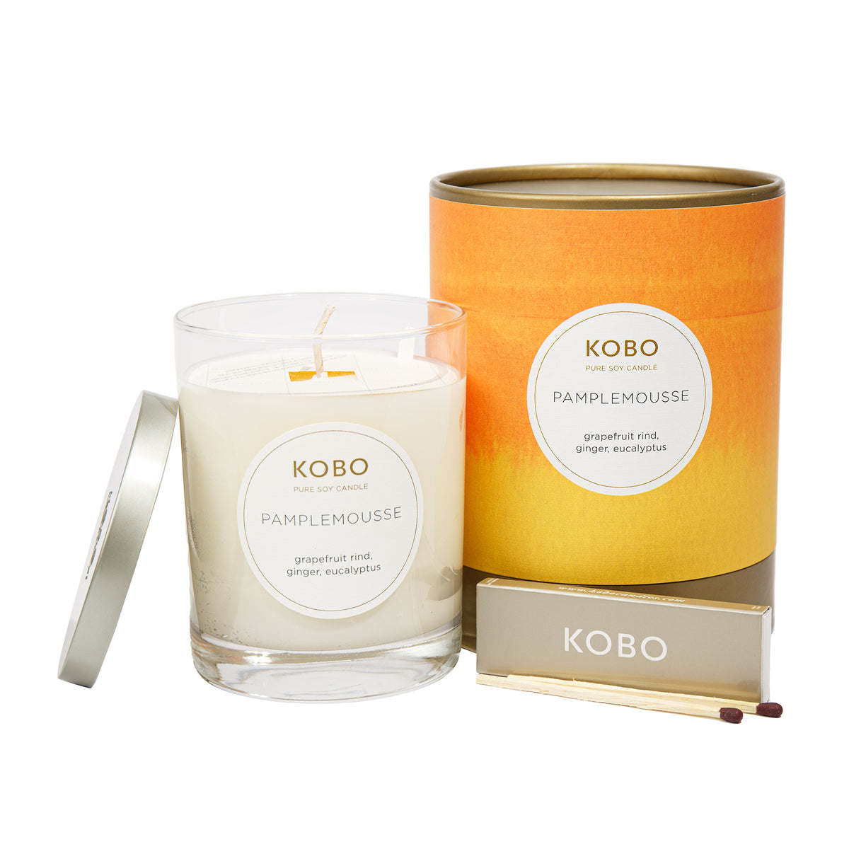 KOBO Watercolor Pamplemousse Candle (11 oz) #10084735