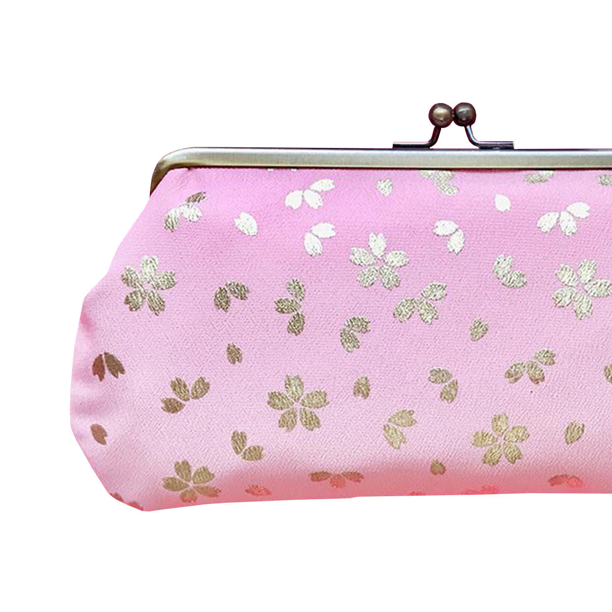 Alternate image of Chidoriya Pink + Gold Kimono Clutch Bag 8.5 x 4  inches Bag