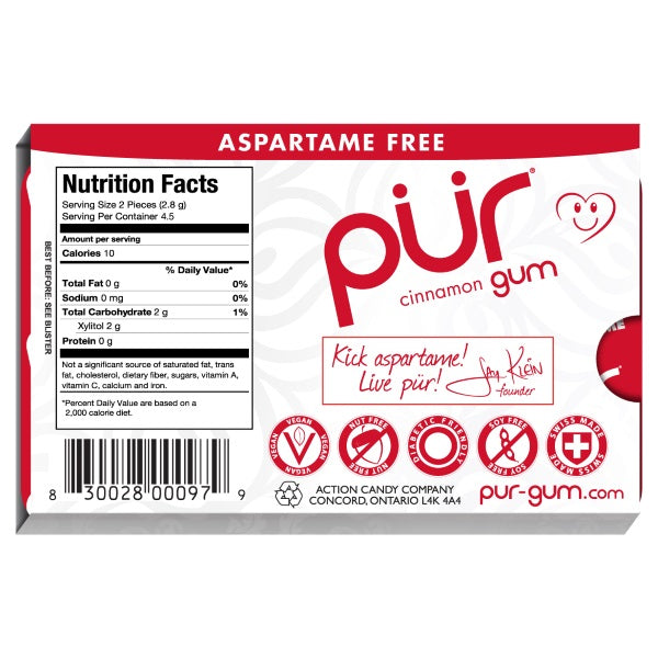 Alternate image of PUR Gum Cinnamon Pack