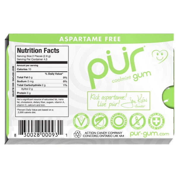 Alternate image of PUR Gum Coolmint Pack