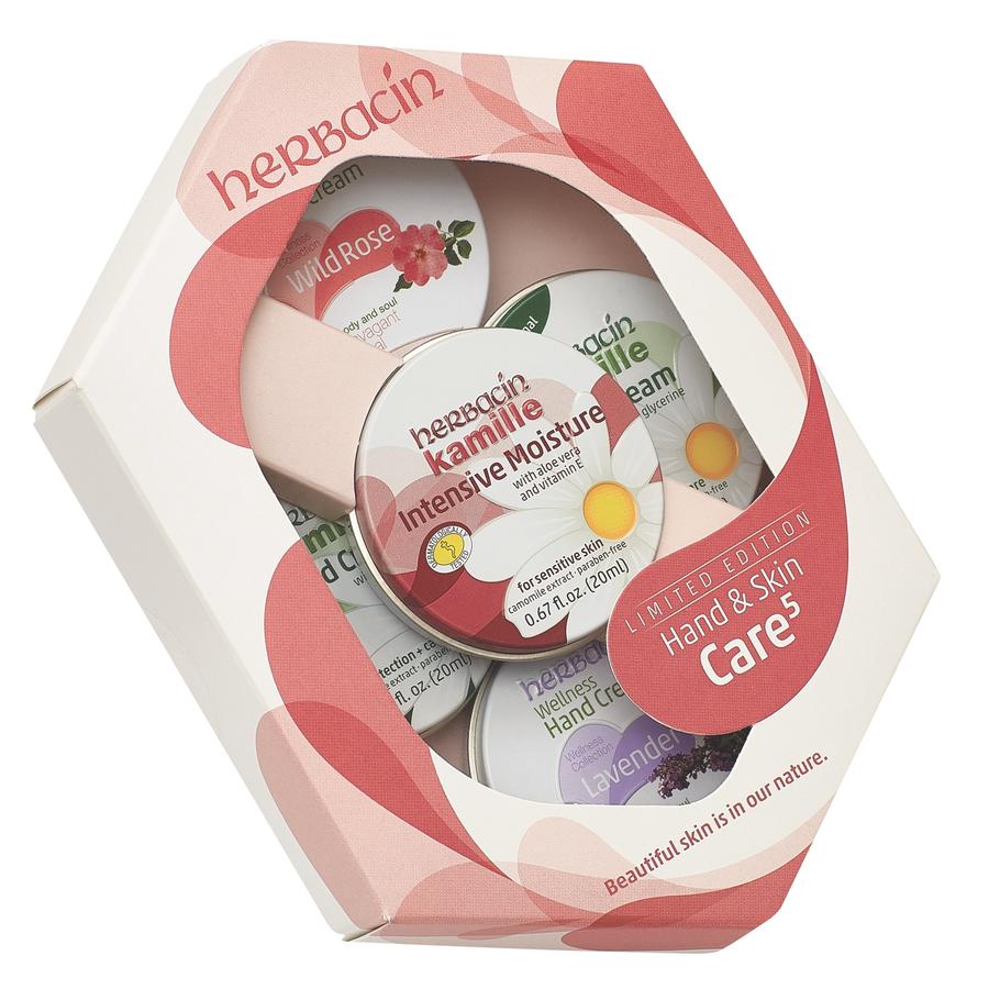 Herbacin 5 Hand Cream Set (Pink Box)  #10082112