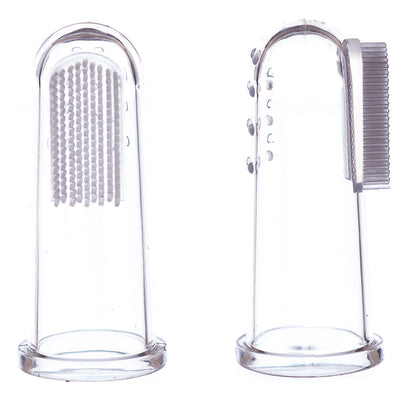 Alternate Image of Silicone Finger Brush, clear silicone finger brush