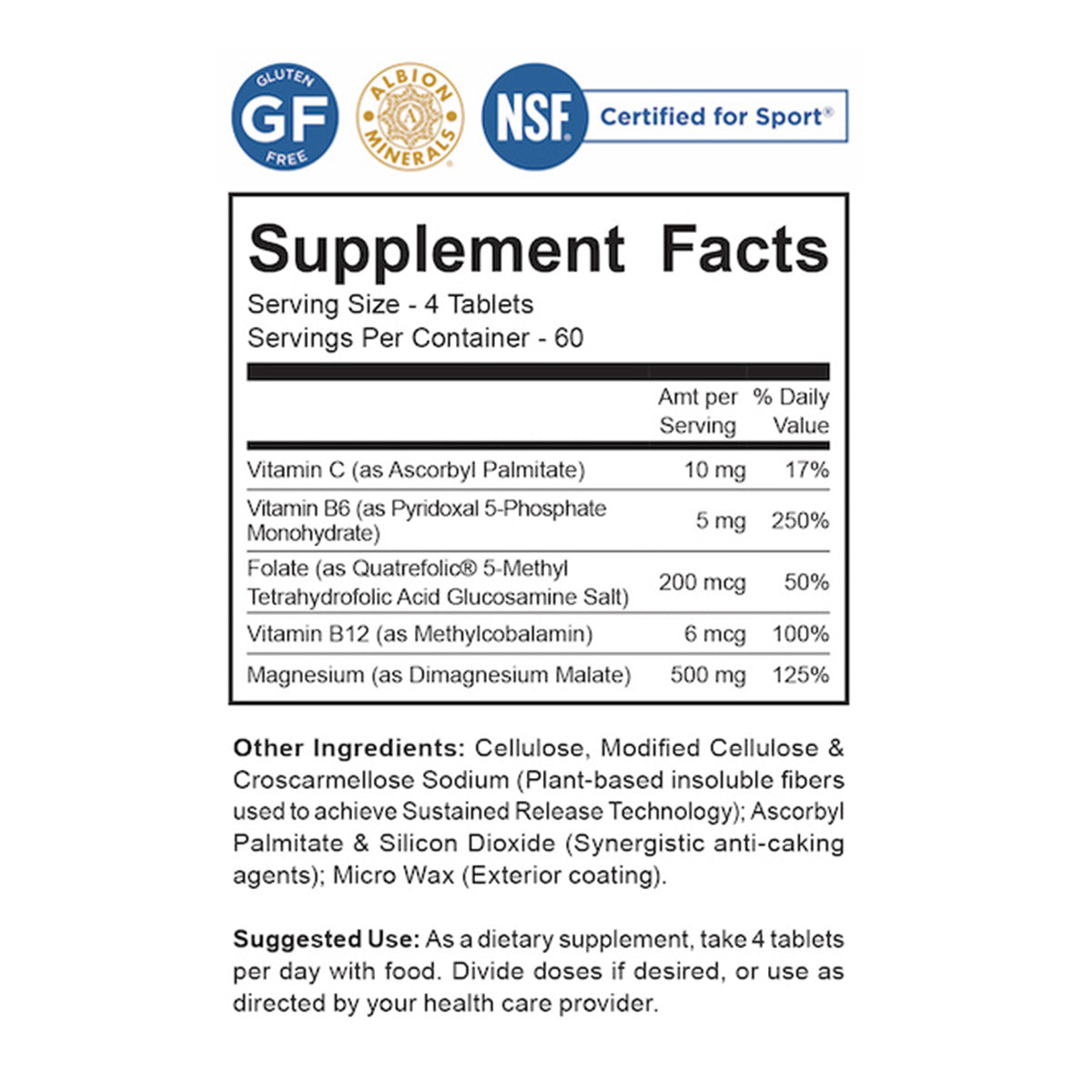 Jigsaw Health Magnesium w/SRT (240 count) Smallflower