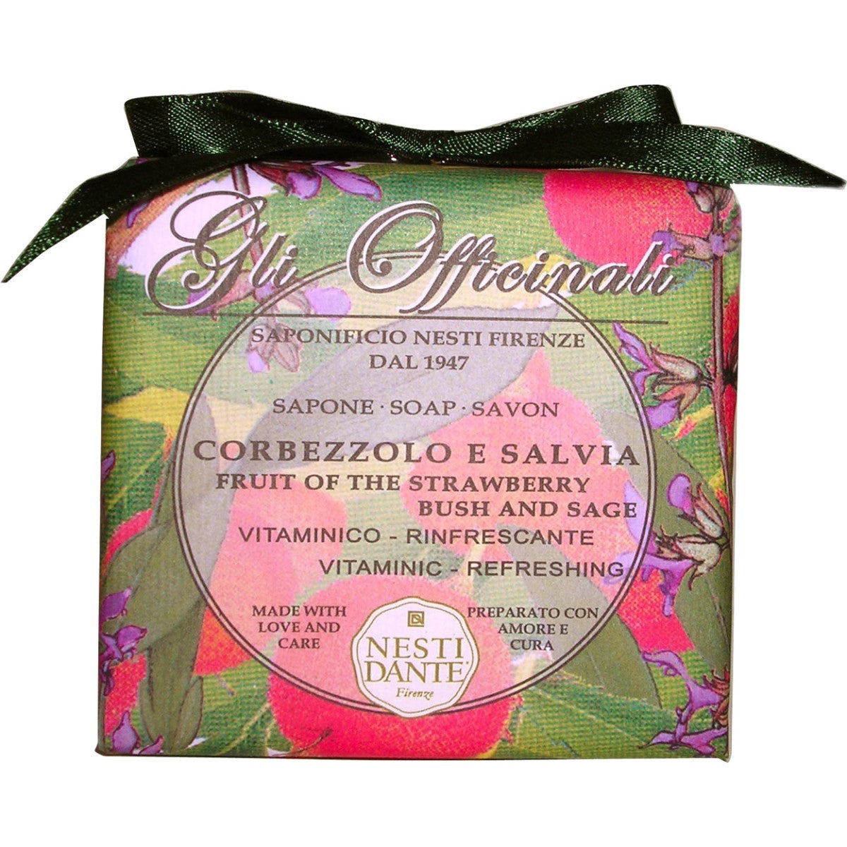 Primary Image of Gli Officinali Strawberry Bush and Sage Soap