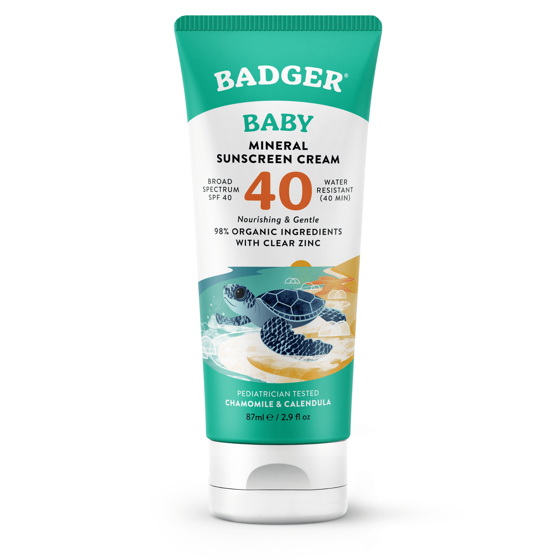Badger Baby SPF 30 Sunscreen Cream fl oz) – Smallflower