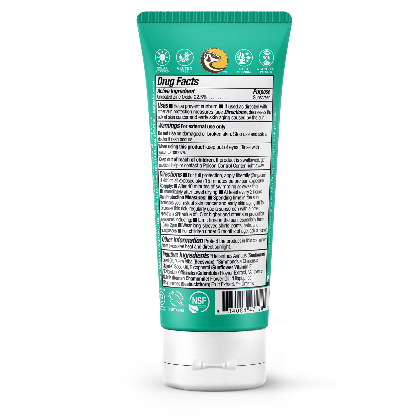 Alternate Image of Baby SPF 30 Sunscreen Cream Back