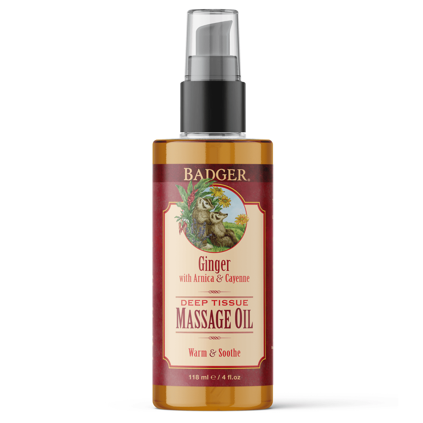Primary Image of Ginger Deep Tissue Massage Oil