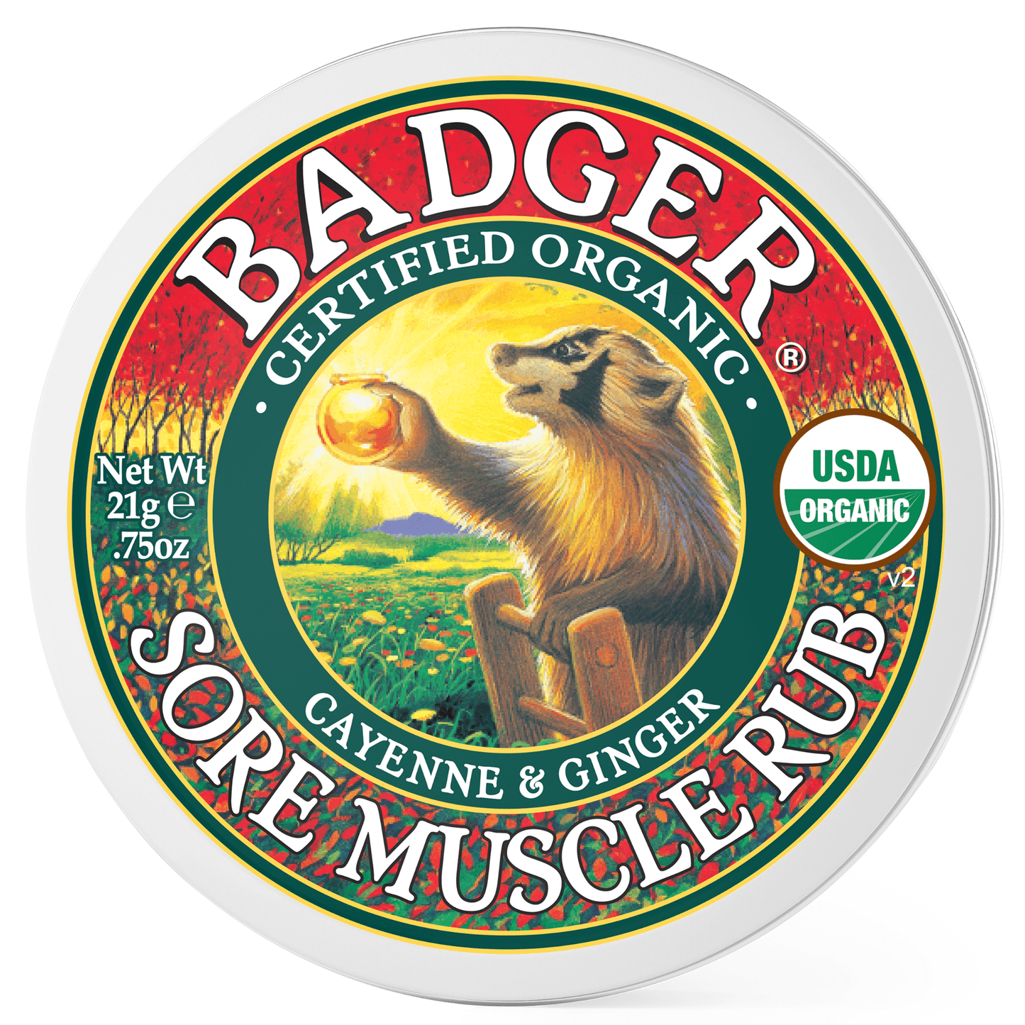 Primary Image of Sore Muscle Rub Balm Small Tin