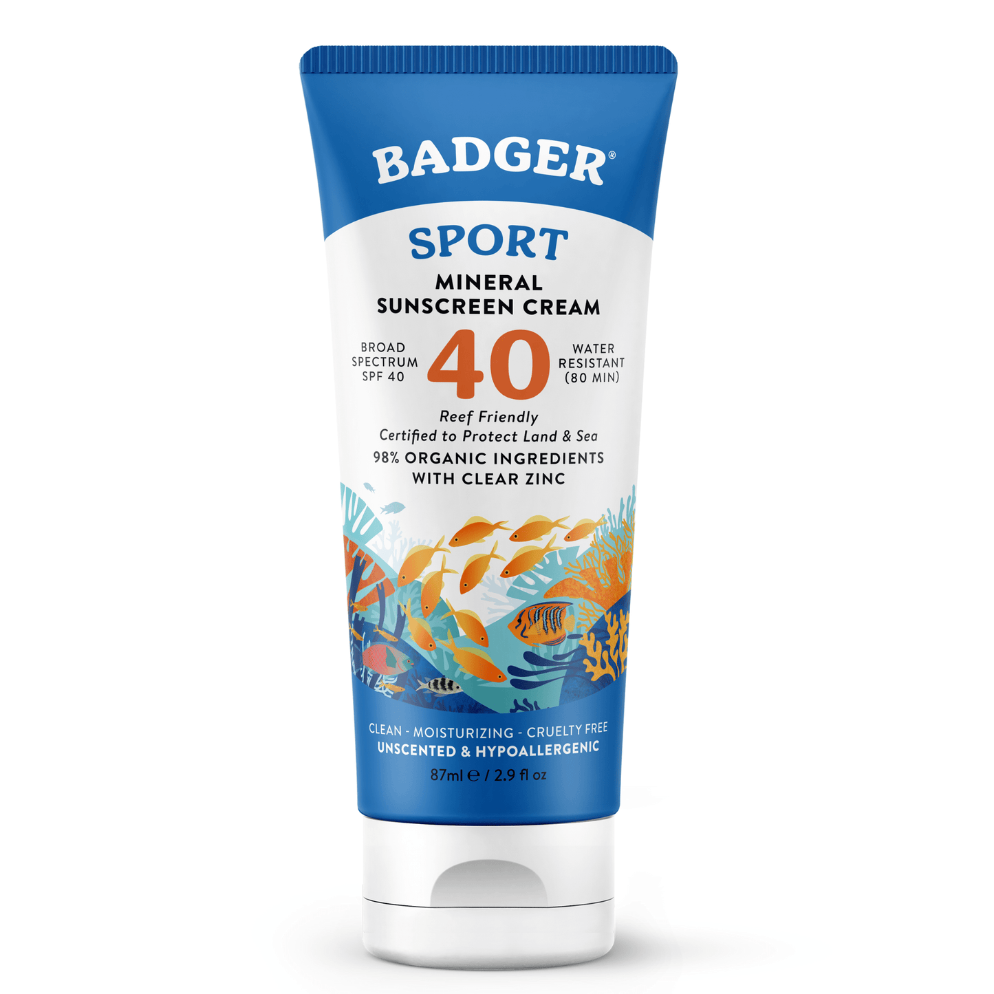 Primary Image of Sport Mineral Sunscreen Cream SPF 40