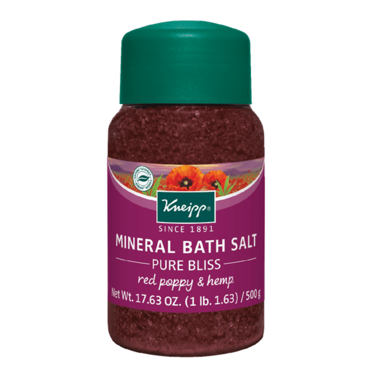 Primary Image of Red Poppy + Hemp Pure Bliss Bath Salt
