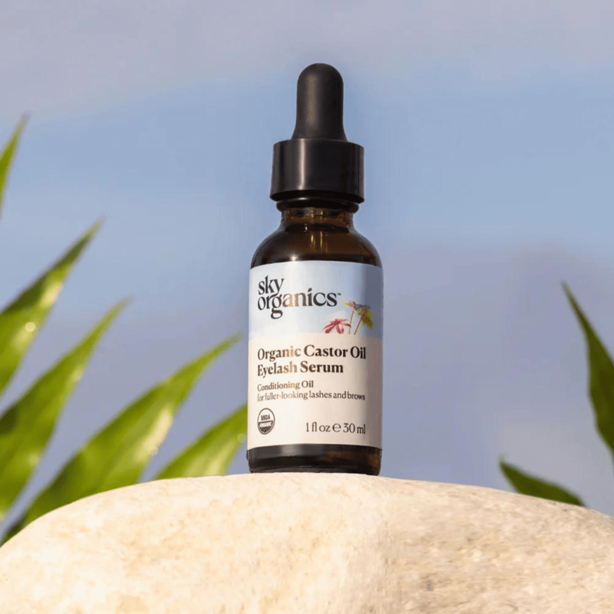 Sky Organics Organic Castor Oil Eyelash Serum (1 fl oz) #10086425