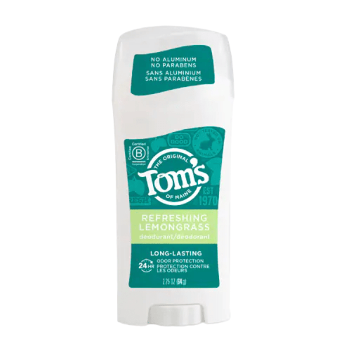 Tom's of Maine Lemongrass Long-Lasting Deodorant (2.25 oz) #24907